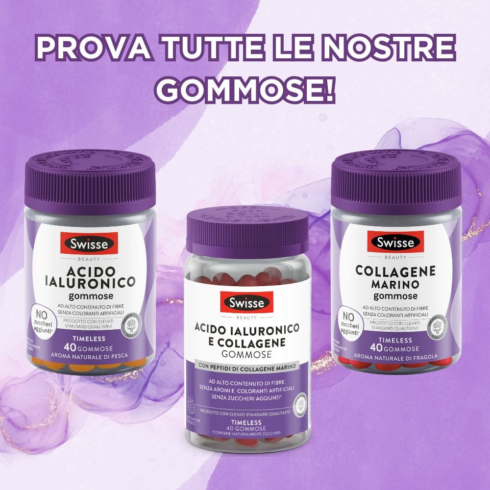 Swisse Beauty Acido Ialuronico e Collagene Gommose