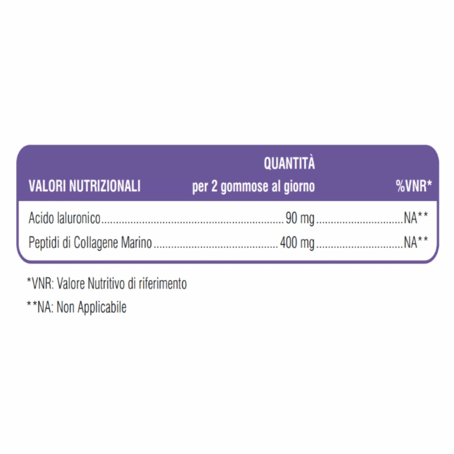 Swisse Beauty Acido Ialuronico e Collagene Gommose