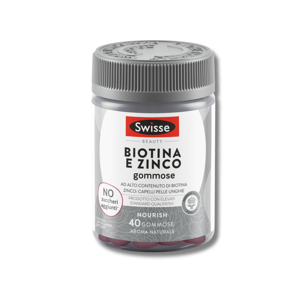 Biotina e Zinco Gommose