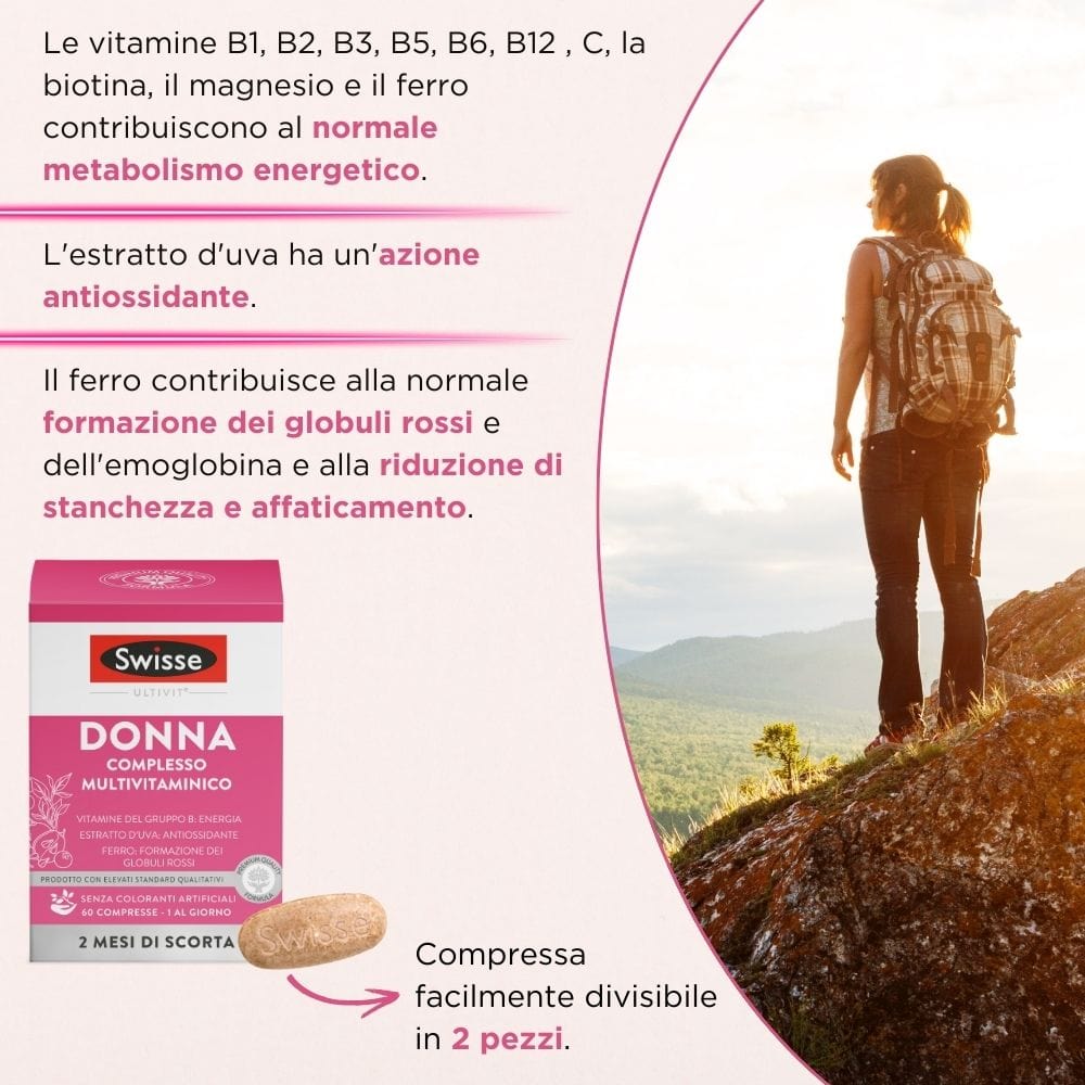 Swisse Ultivit Multivitaminico Donna