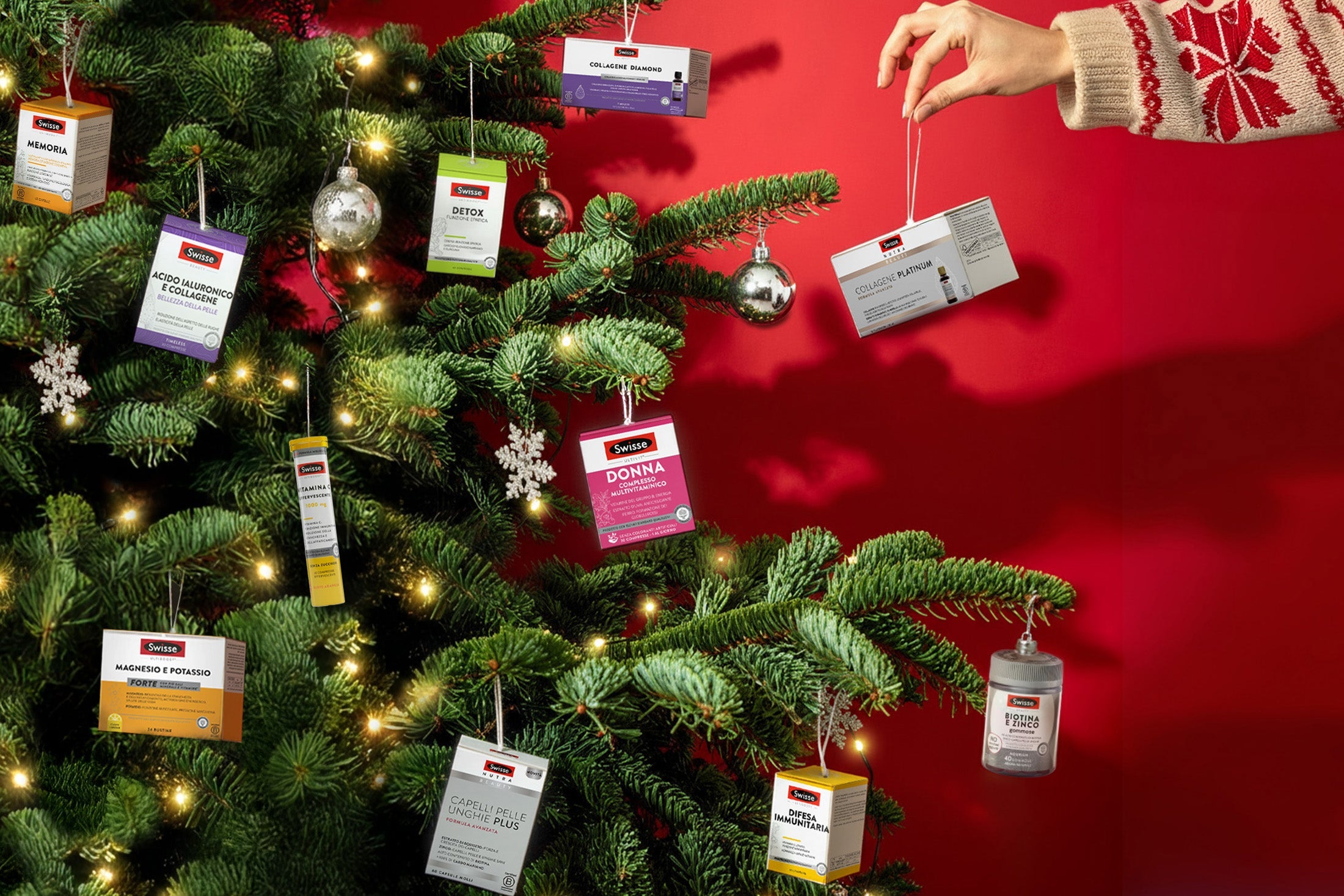 Idee Regalo Natalizie Swisse per Tutta la Famiglia: benessere in formato integratore!