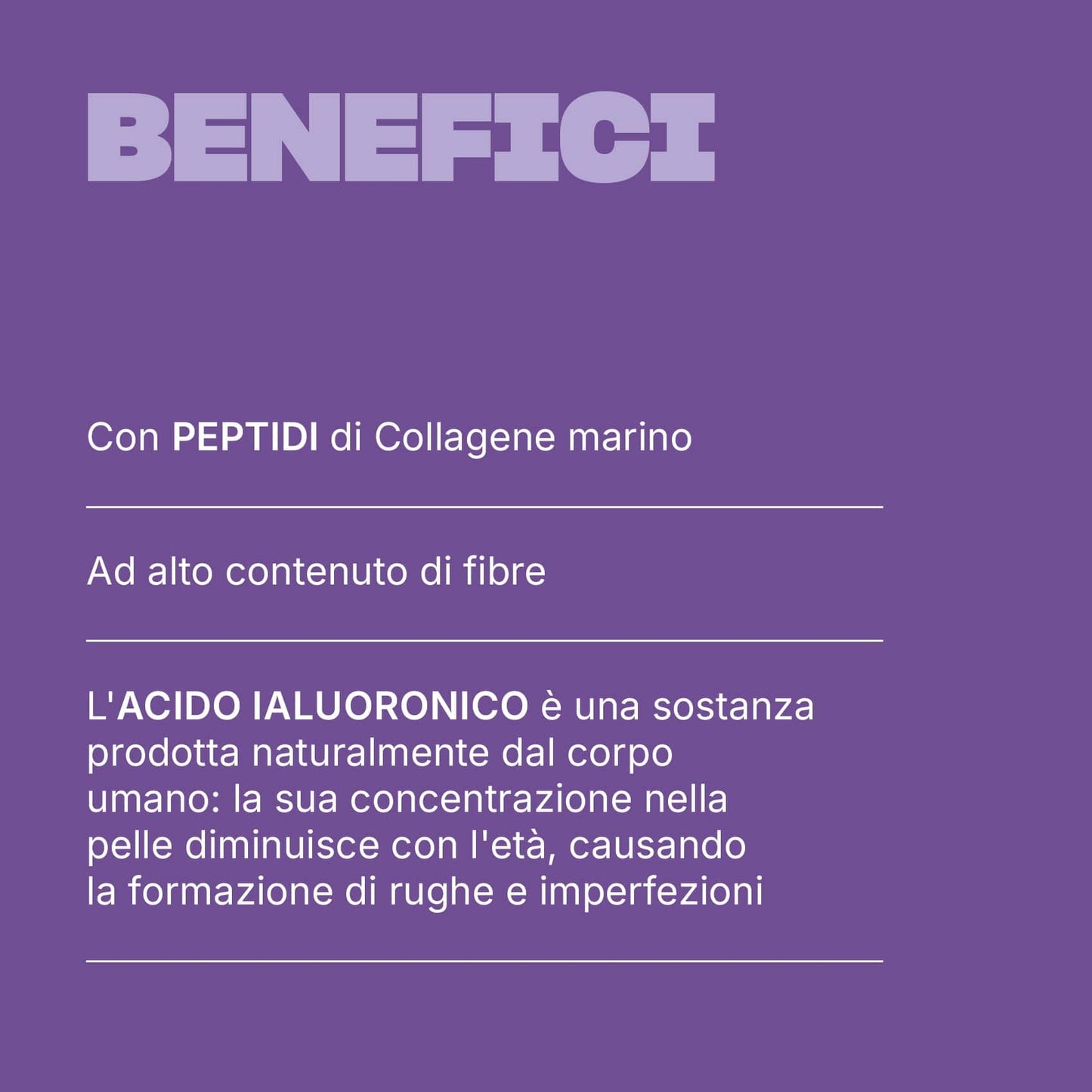 Swisse Beauty Acido Ialuronico e Collagene Gommose