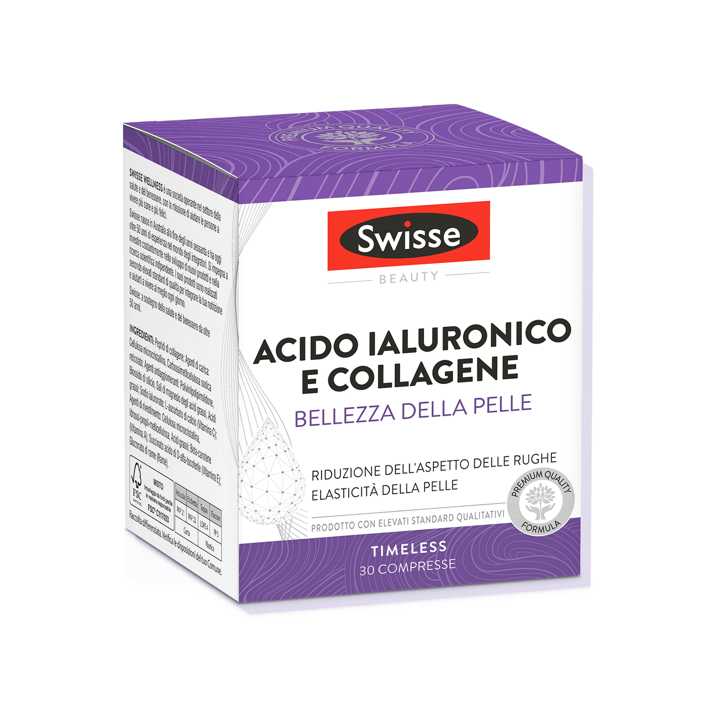 Swisse Beauty Acido Ialuronico e Collagene