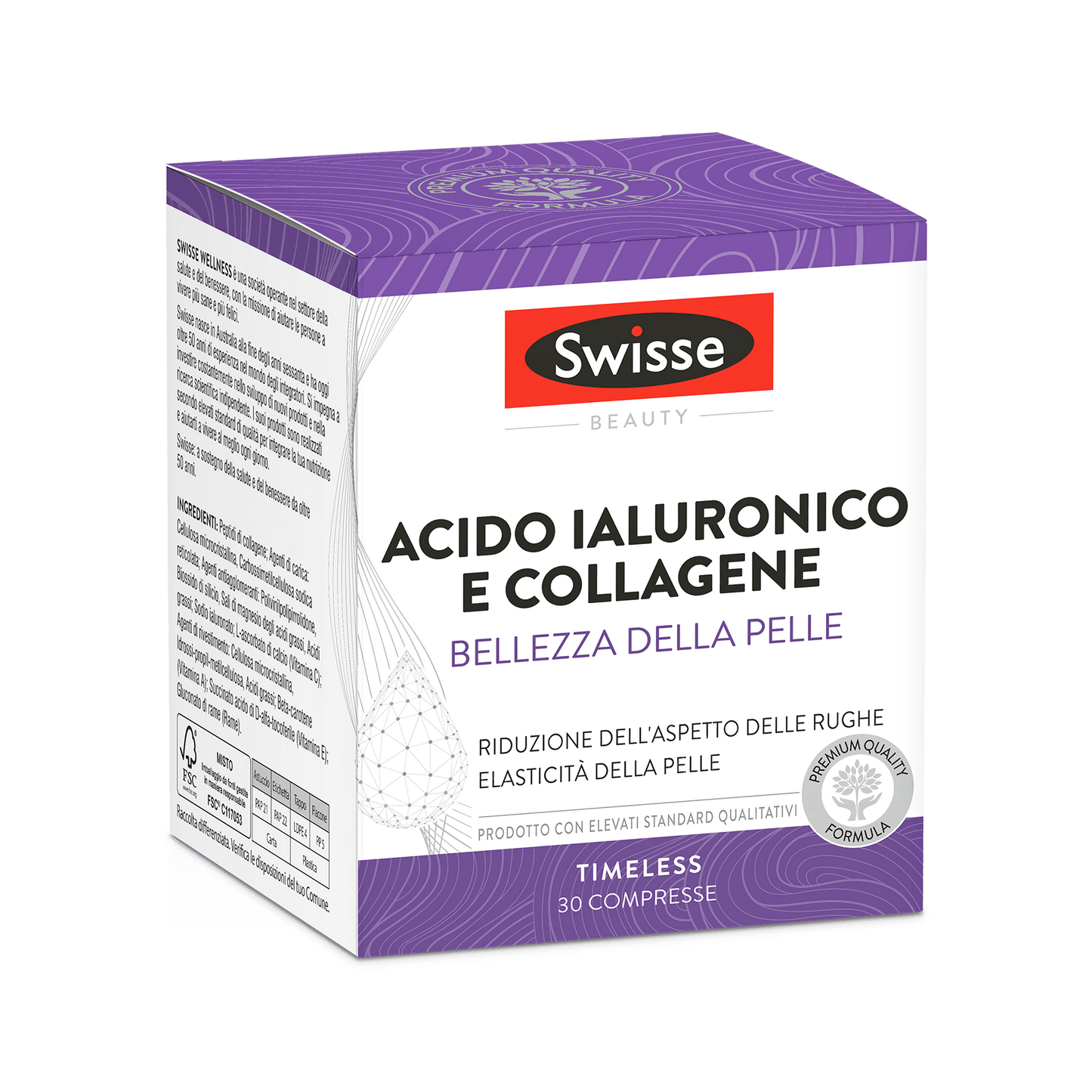 Swisse Beauty Acido Ialuronico e Collagene