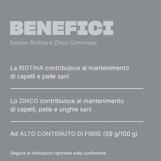 Swisse Beauty Biotina e Zinco Gommose
