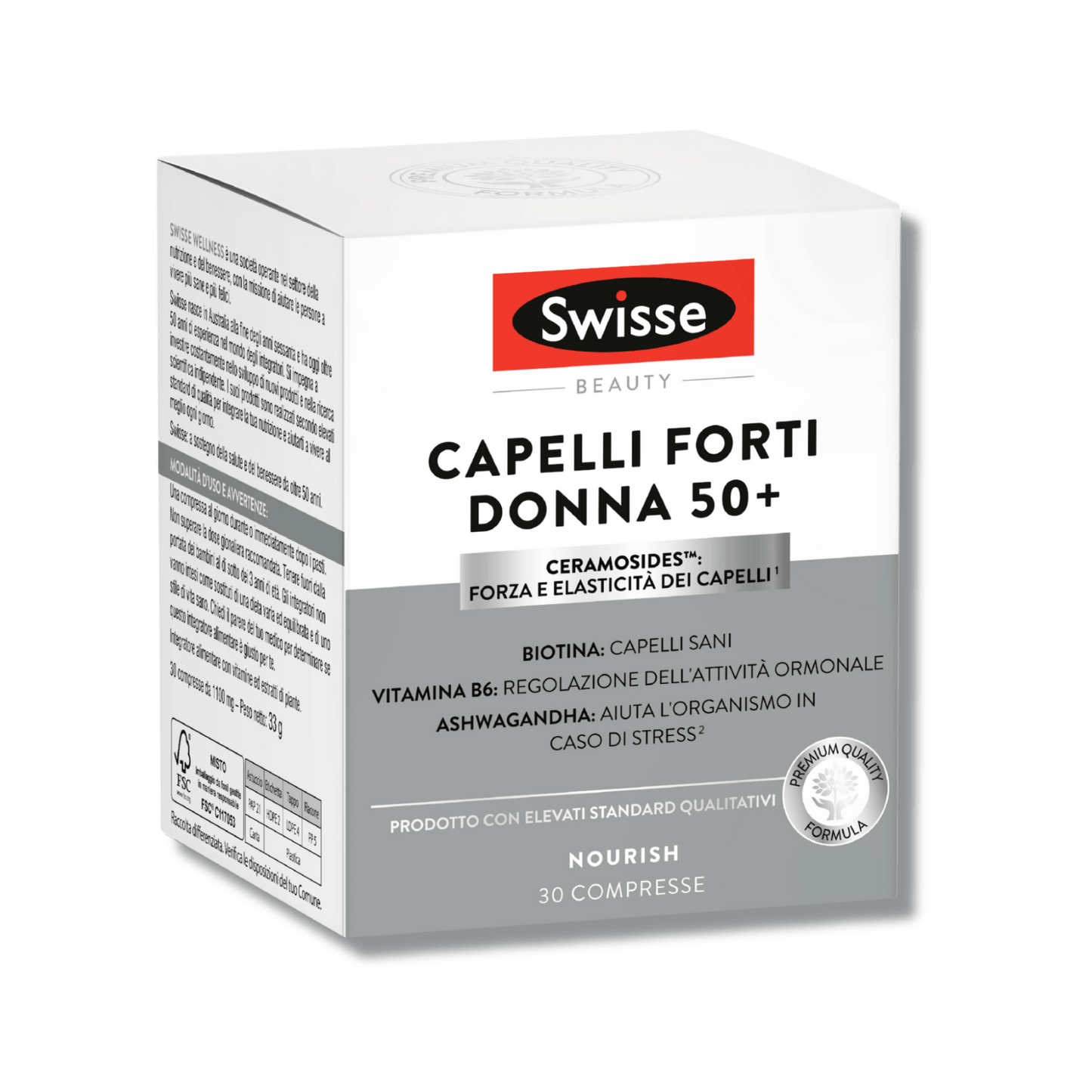 Swisse Beauty Capelli Forti Donna 50+
