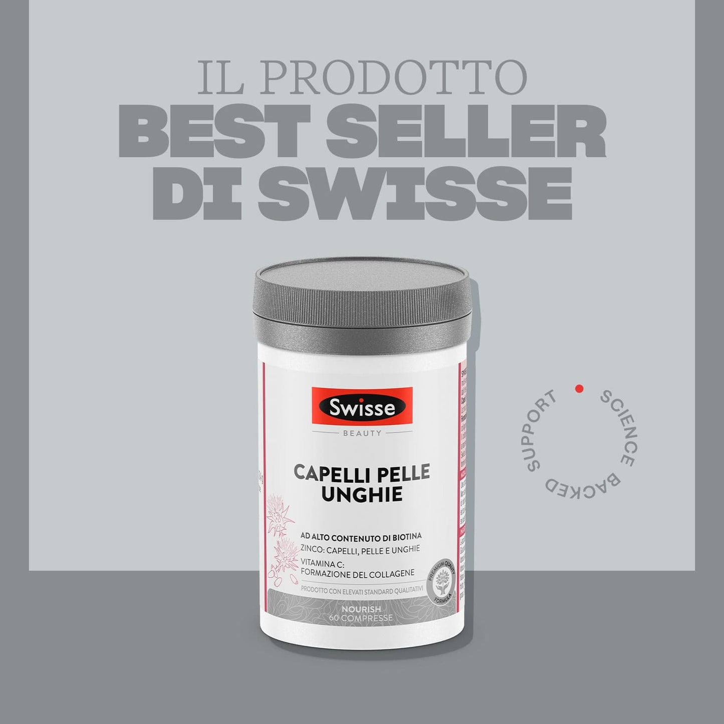 Swisse Capelli, Pelle e Unghie integratore Swisse Italia Swisse Capelli, Pelle e Unghie integratore Swisse Italia