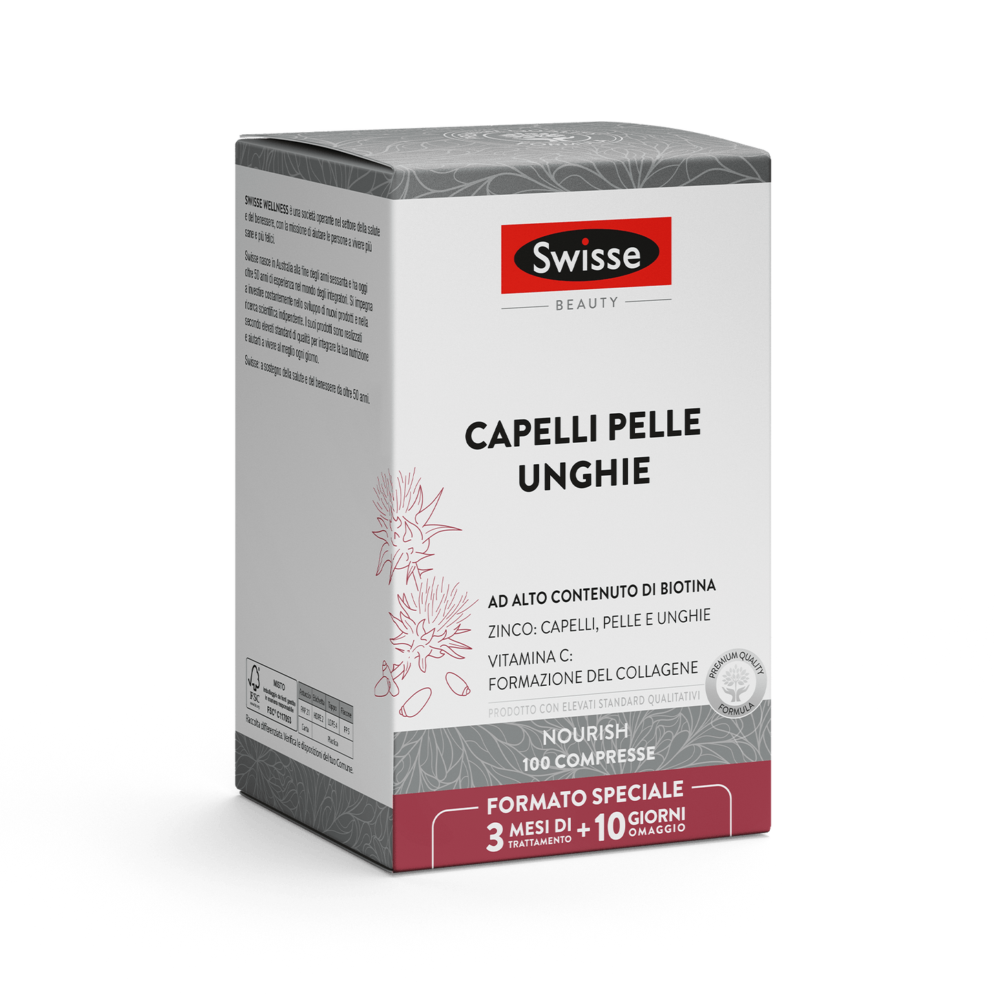 Swisse Beauty 100 Capelli pelle e unghie