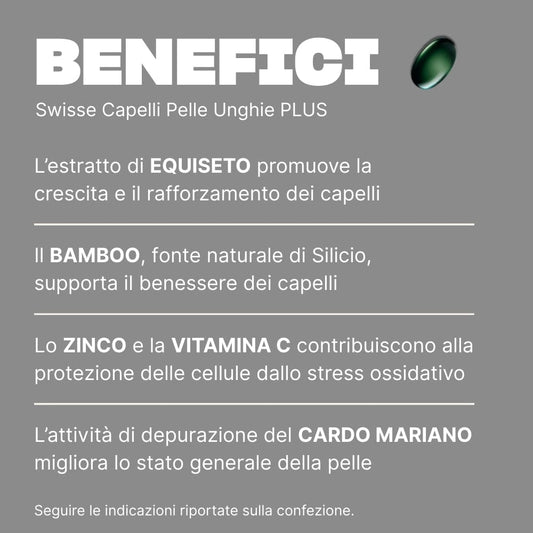 Swisse Beauty Capelli Pelle Unghie PLUS