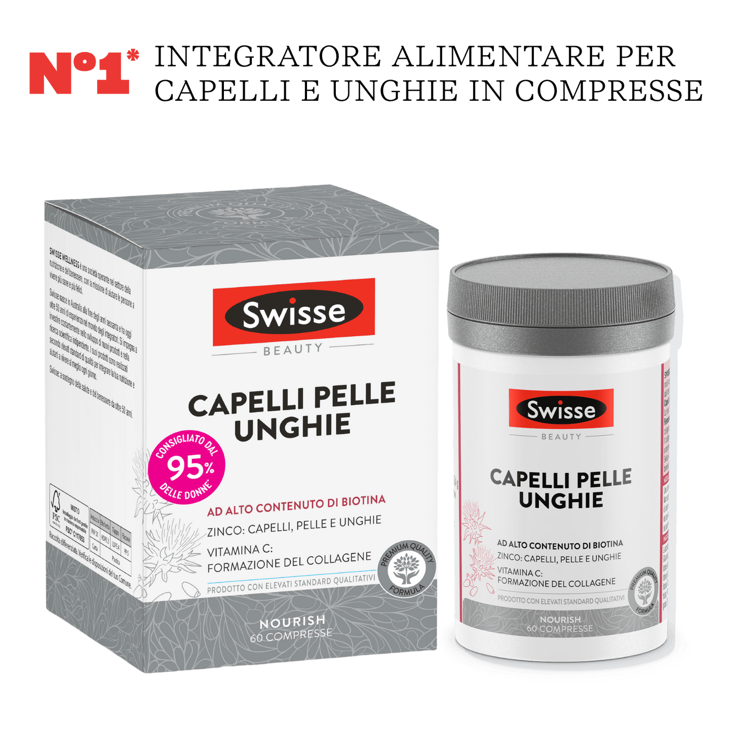 Swisse Beauty Capelli Pelle Unghie