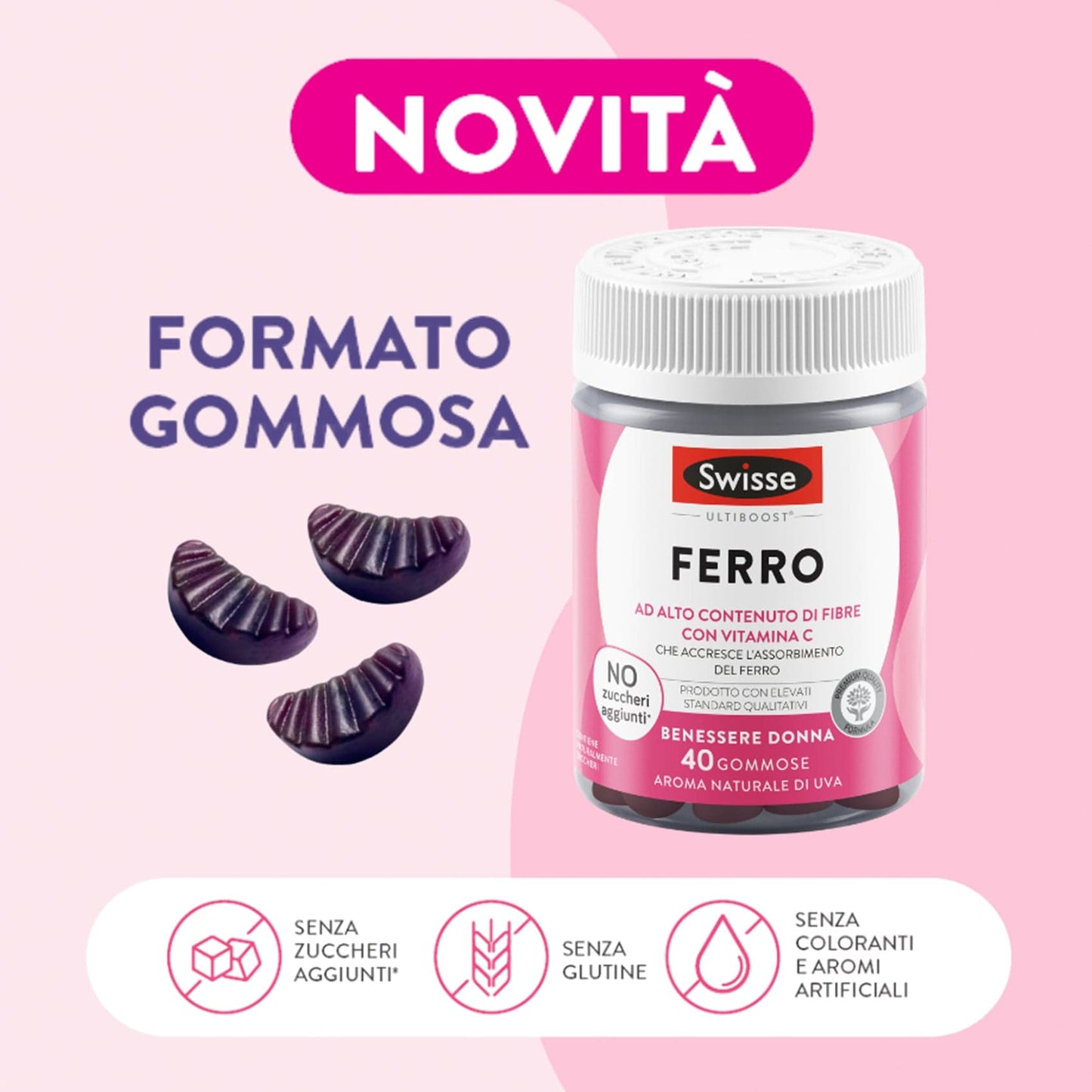 Swisse Ultiboost Ferro Gommose