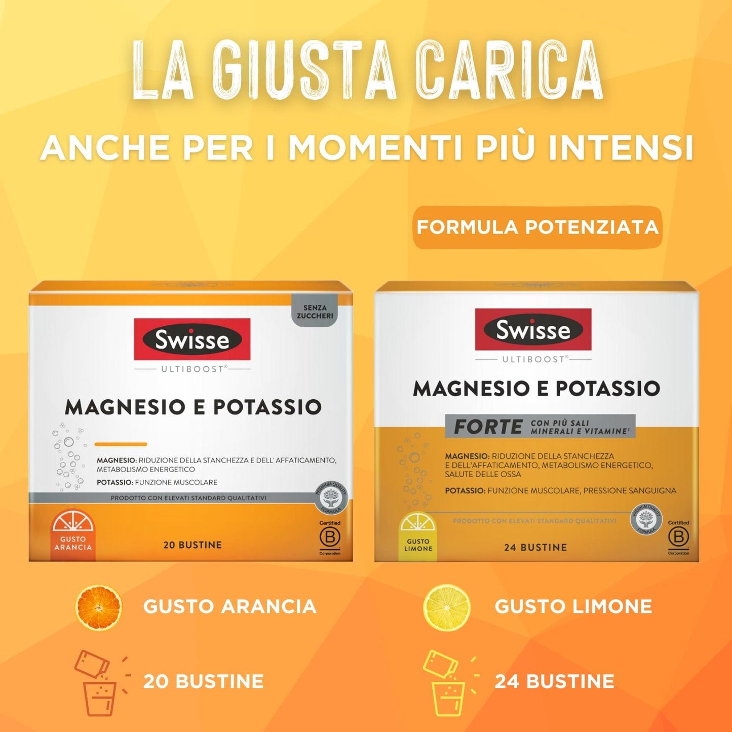 Swisse Ultiboost Magnesio e Potassio Forte