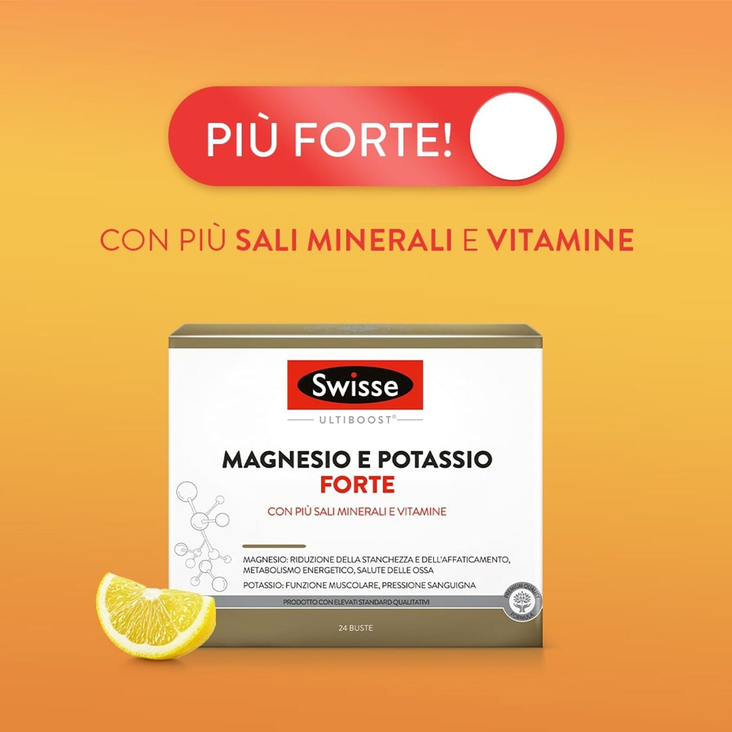 Swisse Ultiboost Magnesio e Potassio Forte