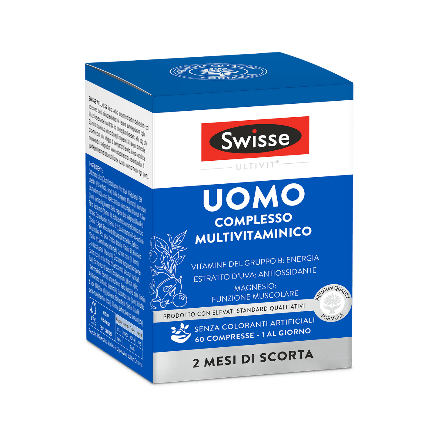 Swisse Ultivit 60 Multivitaminico Uomo