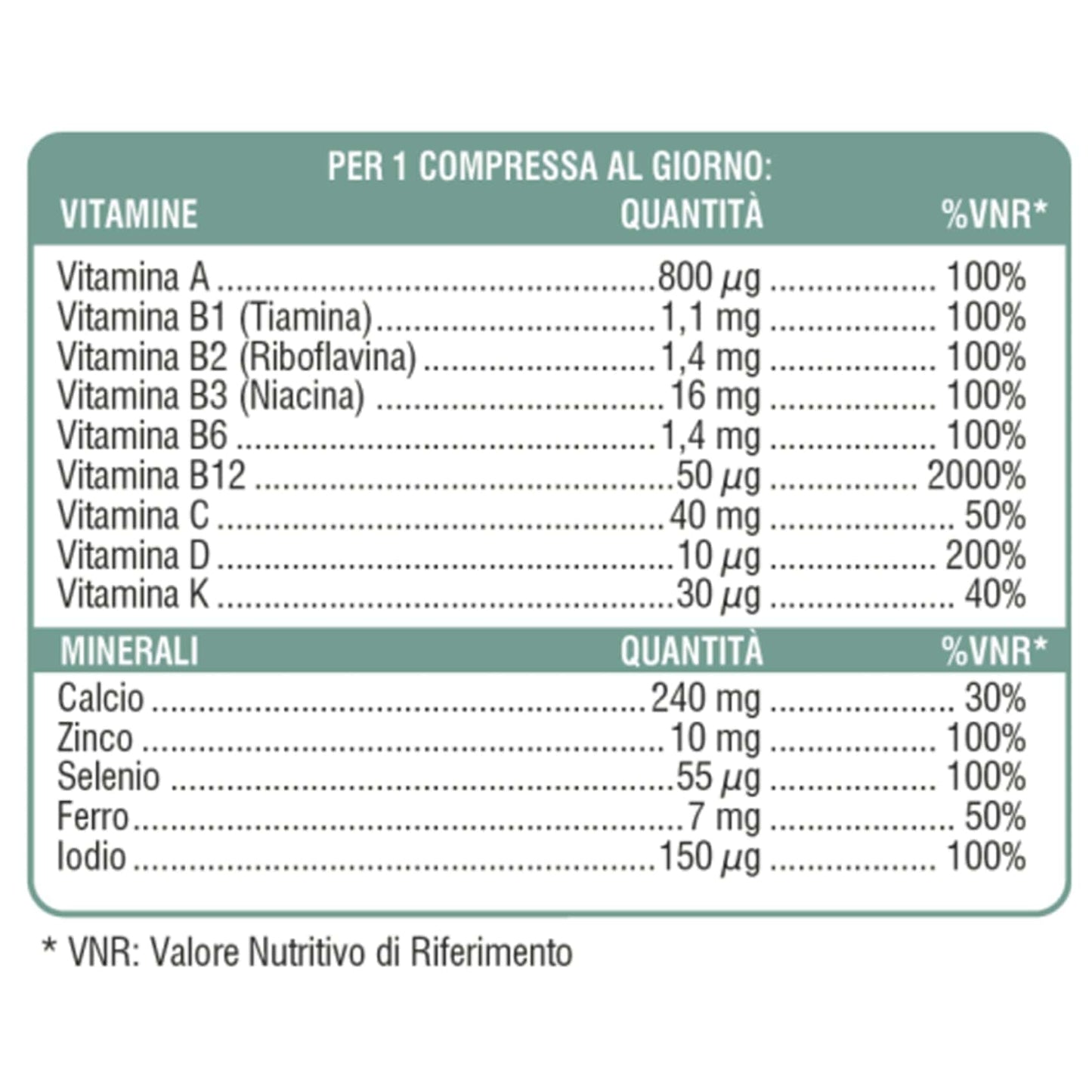 Swisse Ultivit Vegan Daily Complex